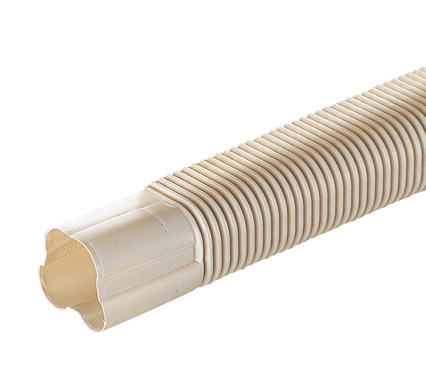Inaba Denko joustava asennuskanava 0,5m (beige)