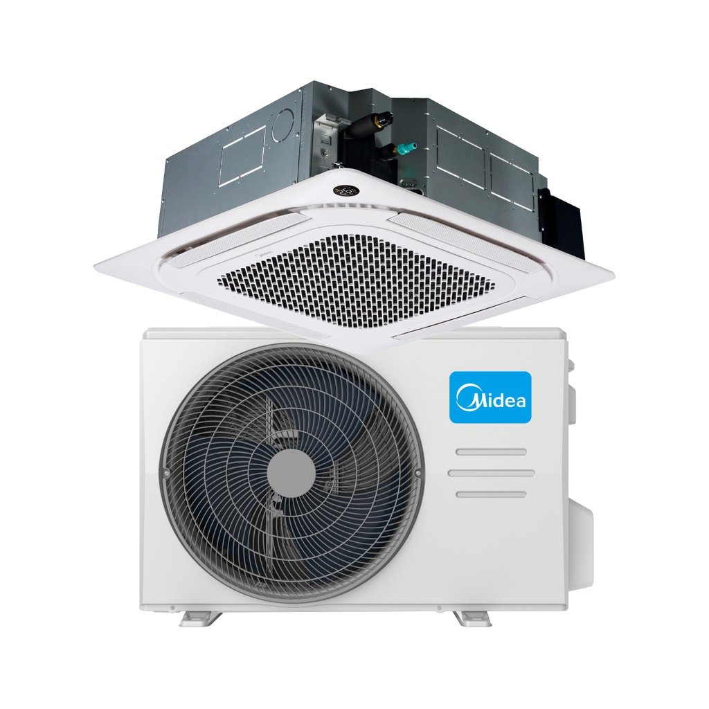 Midea R32 Breezeless Cassette setti